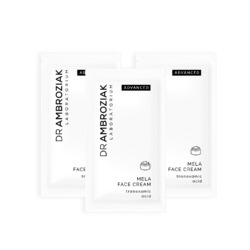 Zestaw 3 próbek Mela Face Cream Krem na przebarwienia